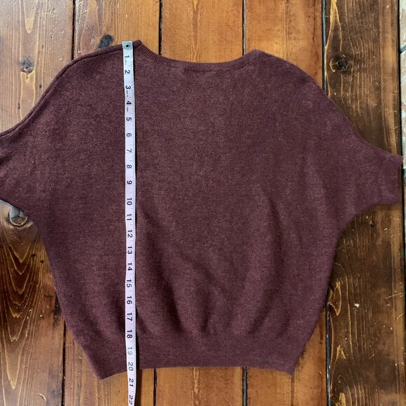 THE RESET R Label 100% Merino Wool Dolman Sleeve Women's X-Small Sweater EUC - Picture 9 of 11